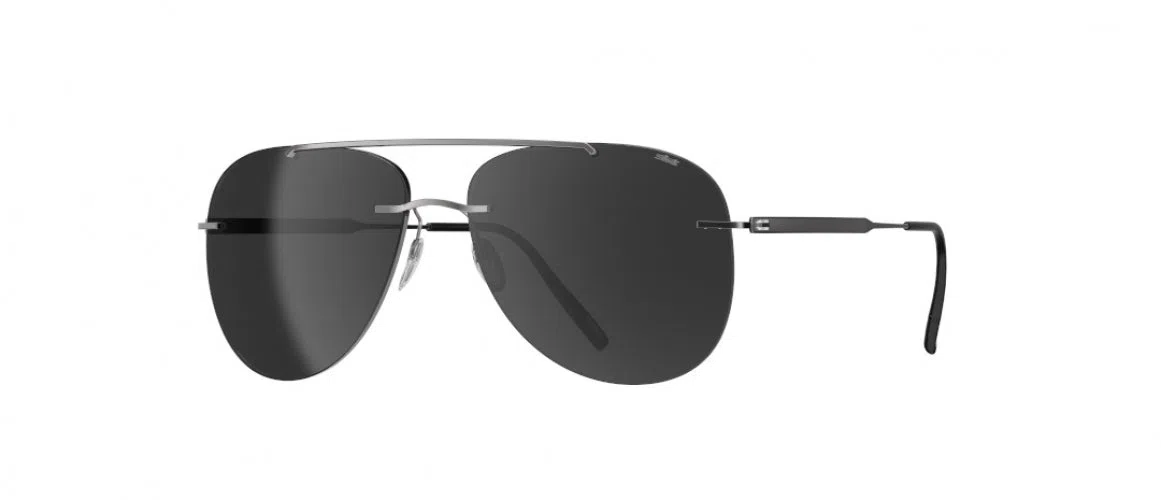 Silhouette Canatara Rimless 8751 Sunglasses - view 19